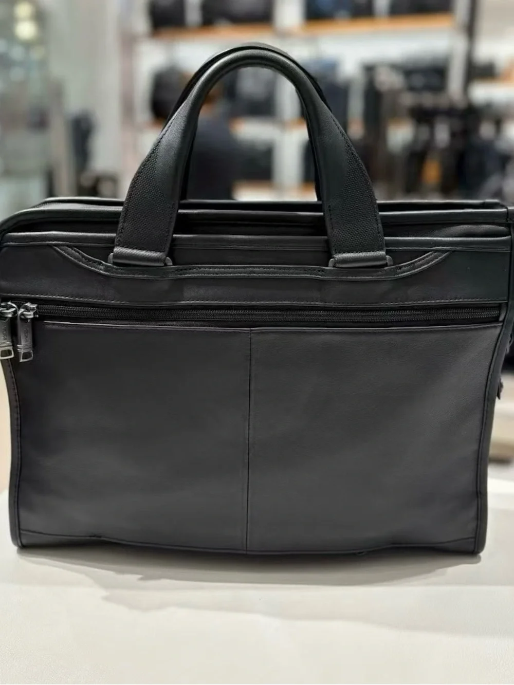 TUMI 96110D2 Alpha 2 Slim Deluxe Leather Portfolio